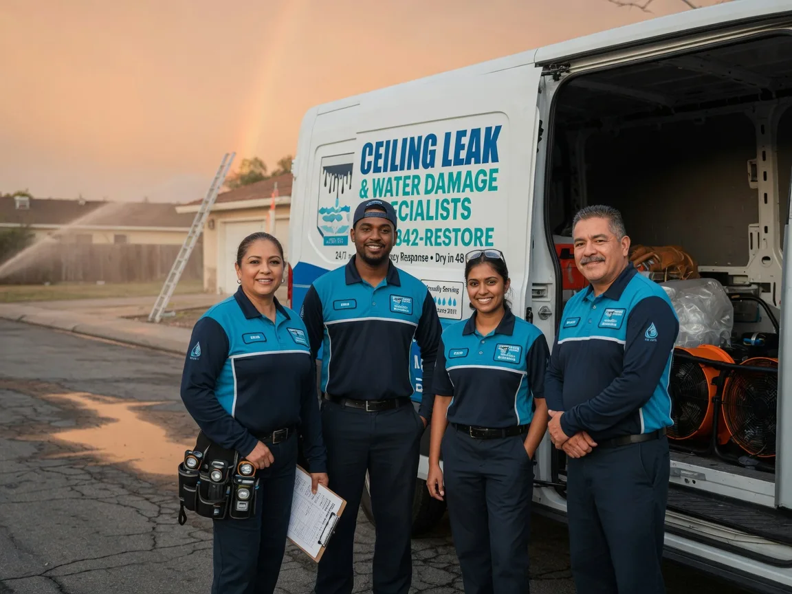 Ceiling Leak Cleanup company in Lineville, AL