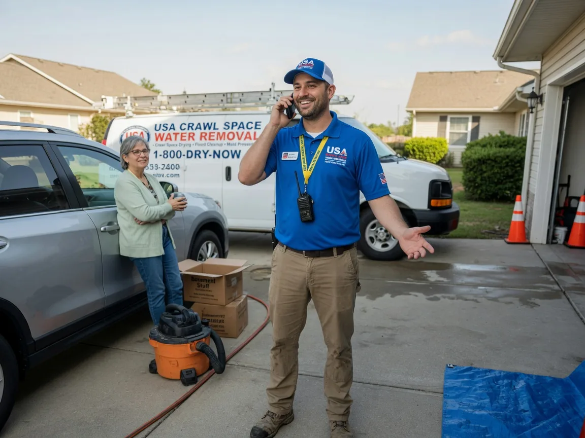 Crawl Space Water Removal Lineville, AL FAQs